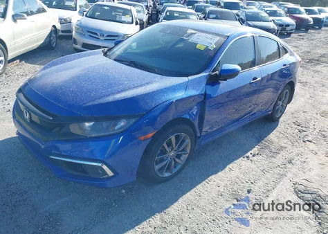 2020 Honda Civic Ex z USA, uszkodzony, nr VIN 19XFC1F30LE003081